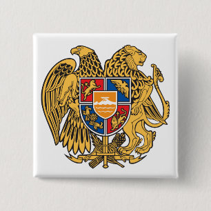 botón Escudo de armas de Armenia