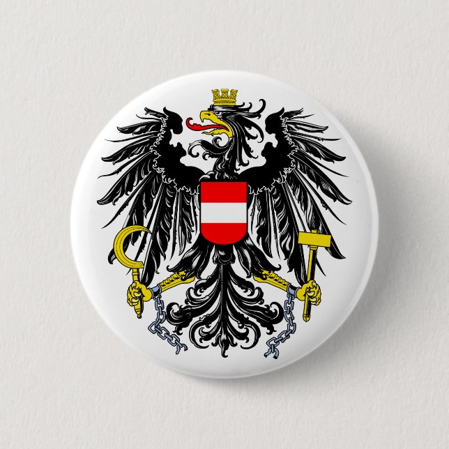 botón Escudo de armas de Austria (Anverso)