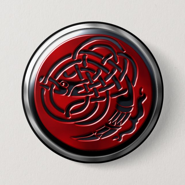Botón Escudo Ruby de Dragonnot (Anverso)