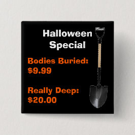 botón especial de Halloween