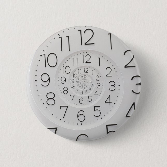 Botón espiral de Droste del reloj (Anverso)