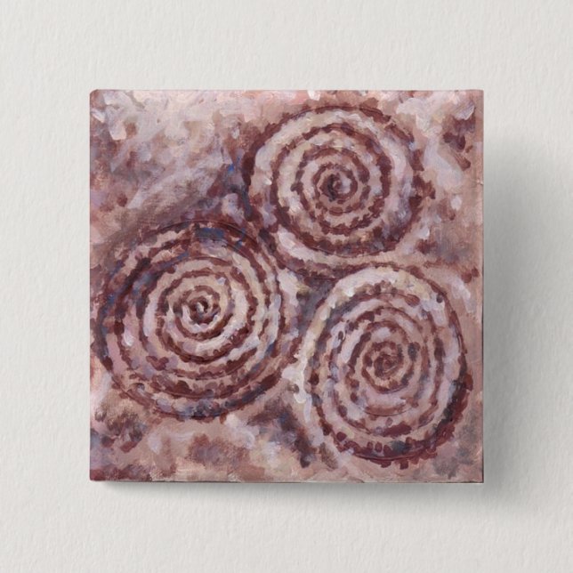 Botón espiral de Newgrange (Anverso)