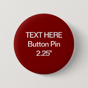 Botón estándar Zazzle Blank Personalizado 2 1/4"