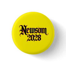 botón Estilo gótico Newsom 2028