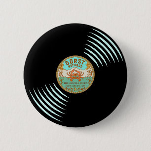Botón Estilo Retro de Gorts Records