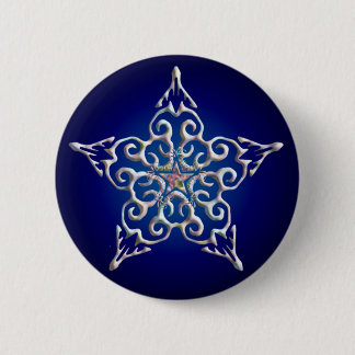 botón Estrella azul-irlandesa