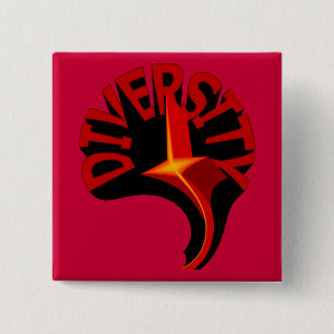 Botón Estrella giratoria de diversidad