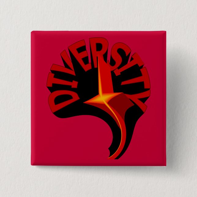 Botón Estrella giratoria de diversidad (Anverso)