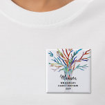 botón Etiqueta de nombre personalizado de árbol fa<br><div class="desc">Esta Etiqueta de Reunión Familiar está decorada con un colorido árbol familiar de mosaicos. Fácil personalizable con el nombre de su familia. Utilice la opción Personalizar adicional para cambiar el tamaño, estilo o color del texto si lo desea. Hace un gran recuerdo después del evento. Porque creamos nuestra propia obra...</div>
