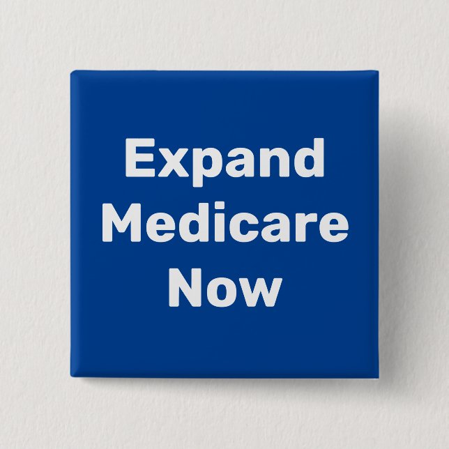 Botón Expandir Medicare Now (Anverso)