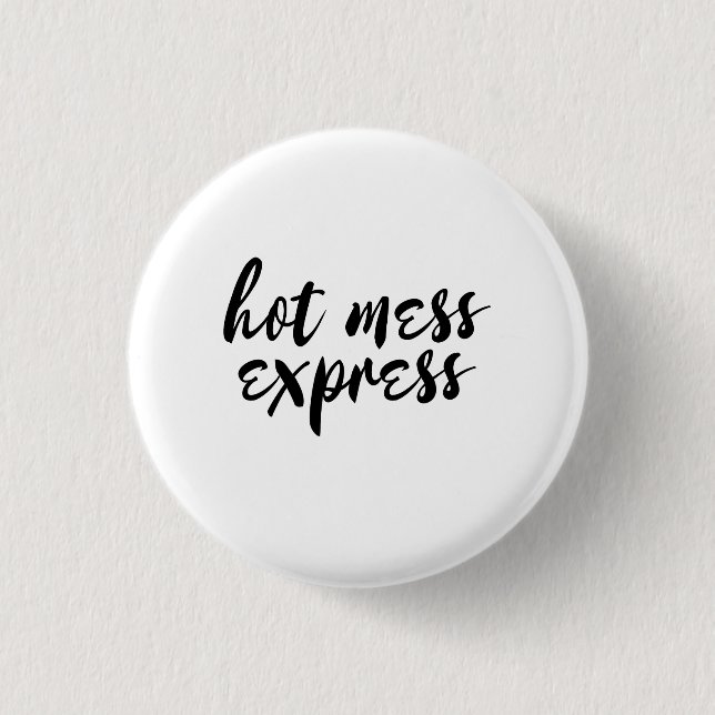 Botón expreso del lío caliente (Anverso)