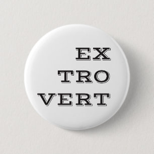 botón Extrovertido