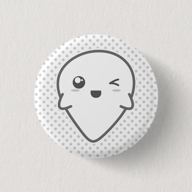 botón fantasma de Kawaii (Anverso)