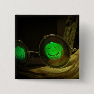 Botón fantasmagórico de espec. del holograma de 