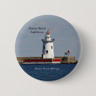 botón Faro de Harbour Beach