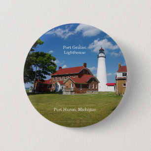 botón Faro Fort Gratiot