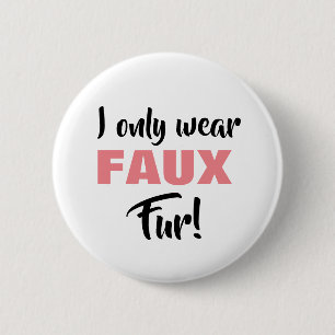 Botón Faux Fur