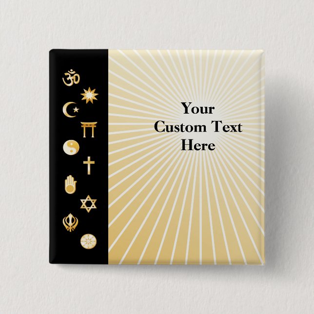 botón Fe internacionales (Anverso)