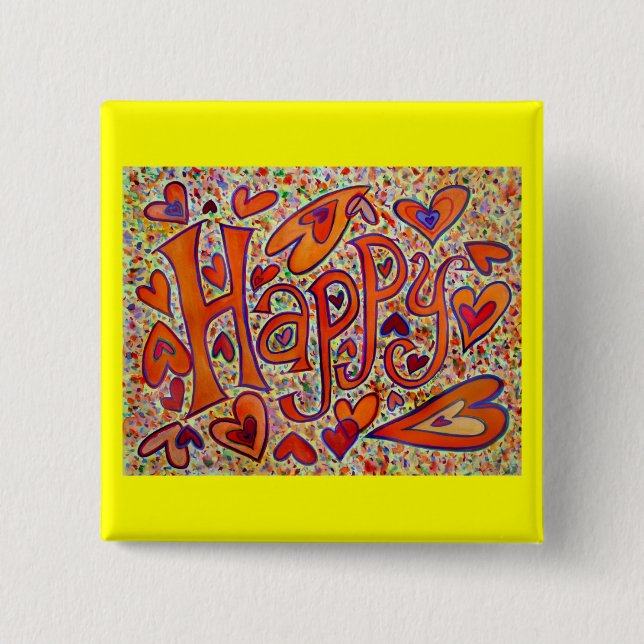 botón Feliz (Anverso)