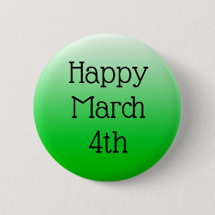 botón Feliz 4 de marzo