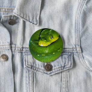 botón Feliz cumpleaños de serpiente