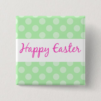 Botón feliz de Pascua