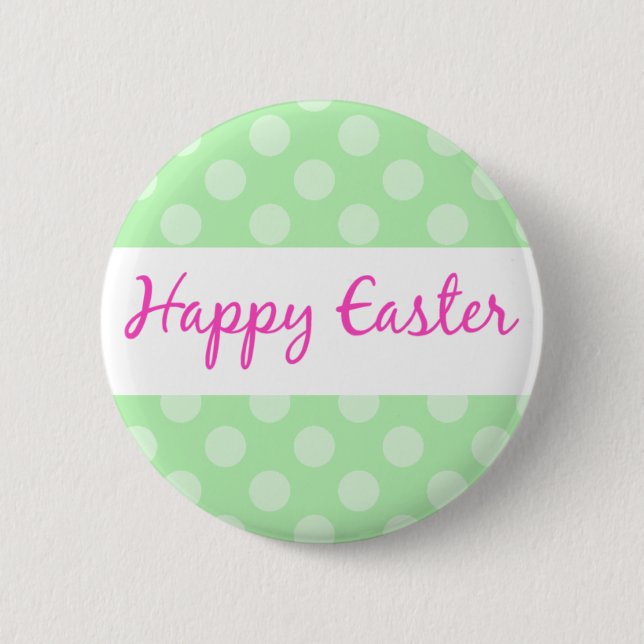 Botón feliz de Pascua (Anverso)