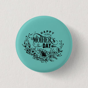 botón Feliz Día de la Madre