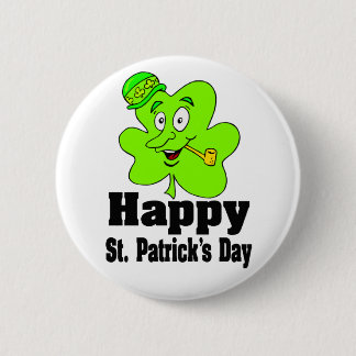 botón Feliz Día de San Patricio