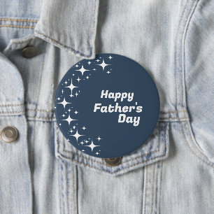 Botón "Feliz Día del Padre" de Retro Stars