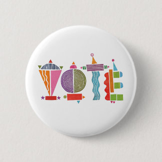 botón Feliz diversión de GOTV / botón de voto