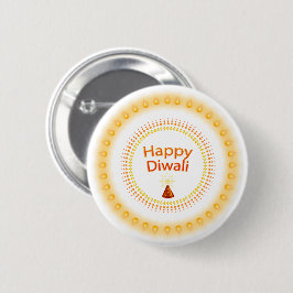 botón Feliz Diwali