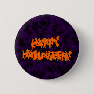 botón Feliz Halloween