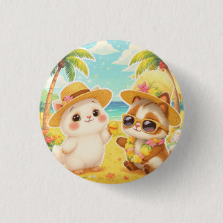 BOTÓN FELIZ KAWAII HAWAII