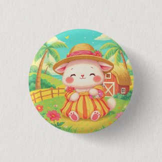 BOTÓN FELIZ KAWAII HAWAII