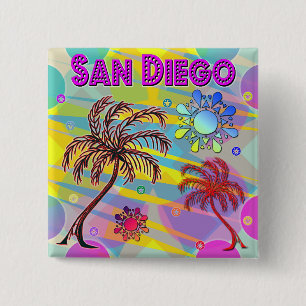 Botón Feliz y Esperanza de San Diego