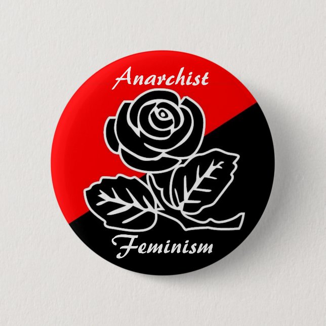 botón feminismo anarquista (Anverso)
