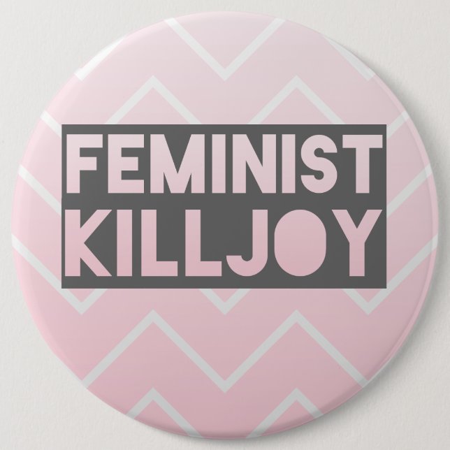 Botón feminista del Killjoy (Anverso)