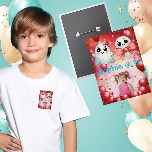 botón Fiesta de cumpleaños de niños fantasma de Pa (Subido por el creador)