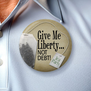 Botón Fiesta de té