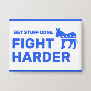 Botón Fight Harder™ (¡Personalízalo!)