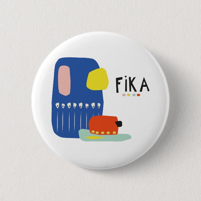 Botón Fika Déco (Anverso)