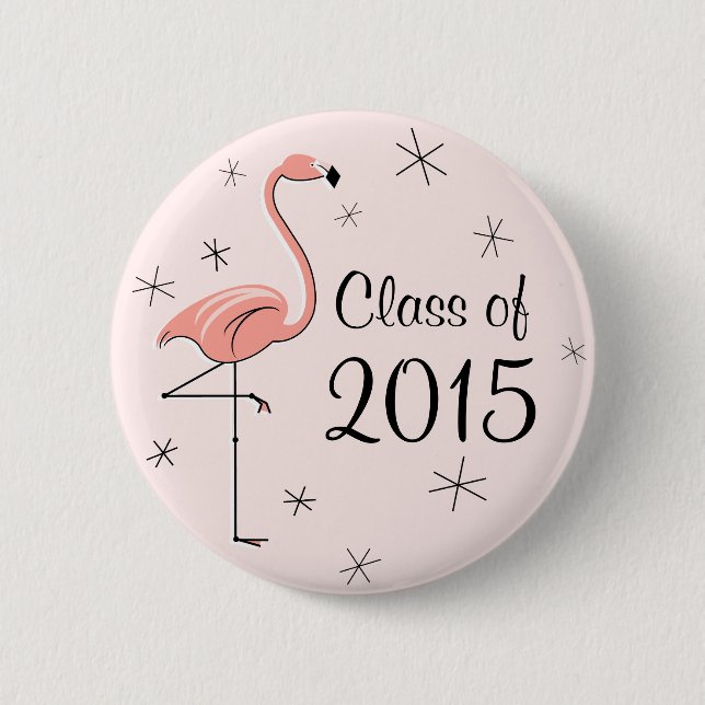 Botón Flamingo Clase Rosa de 2015 (Anverso)