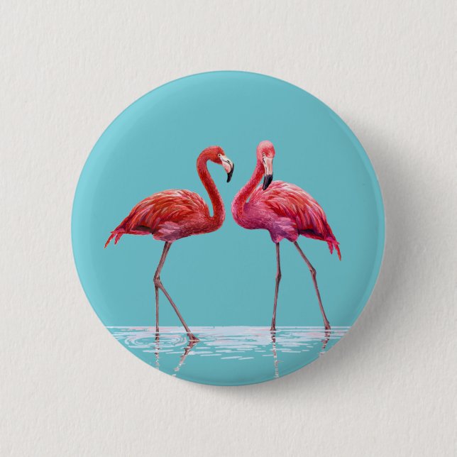 botón Flamingos (Anverso)