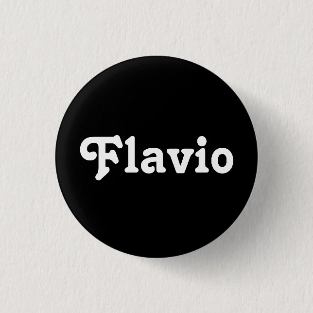 Botón Flavio (Anverso)