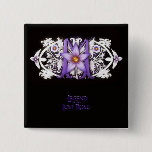 botón Flor de fantasía de Morgana