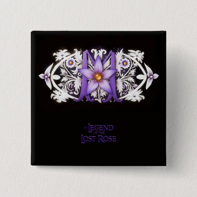 botón Flor de fantasía de Morgana (Anverso)