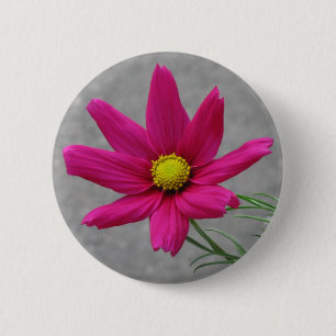 botón Flor rosa