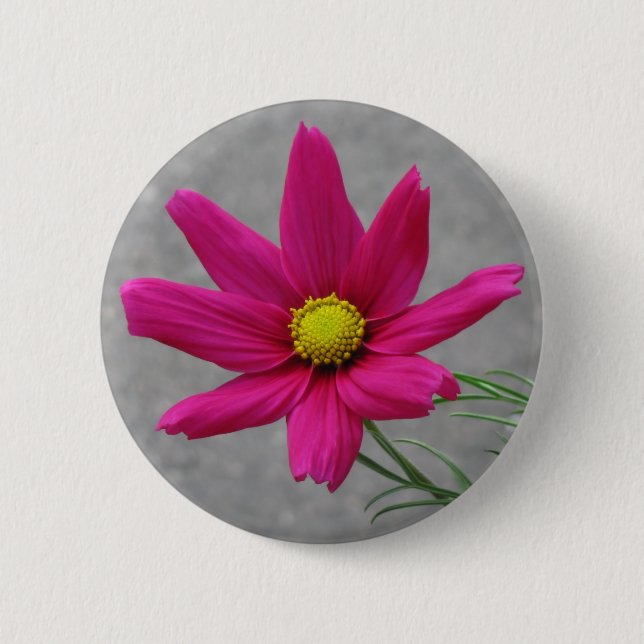 botón Flor rosa (Anverso)