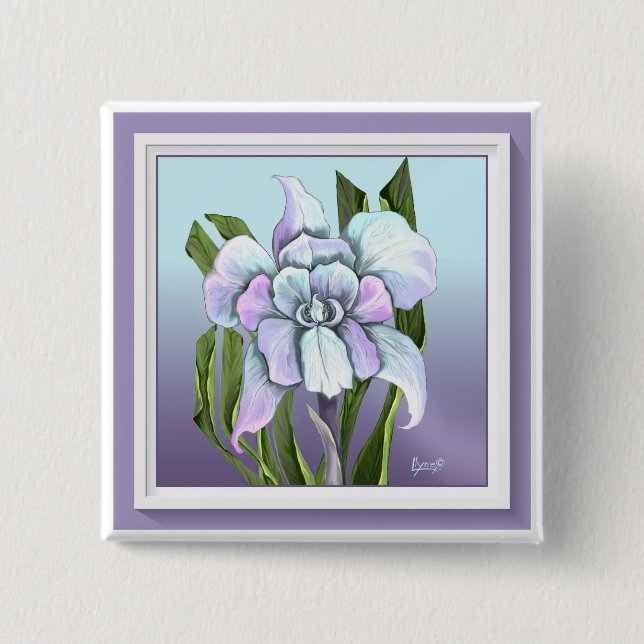 botón Flor Smeraldo (Anverso)